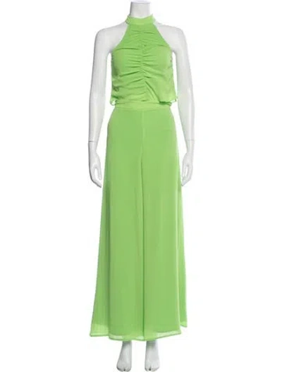 Pre-owned Staud Pant Set In Green