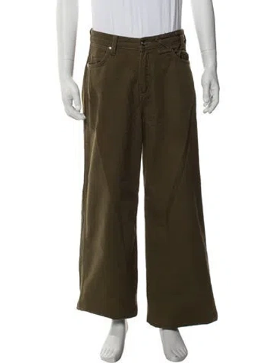 Pre-owned Staud Pants In Green