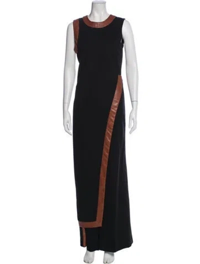 Pre-owned Staud Pantsuit In Black/brown