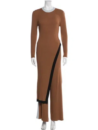 Pre-owned Staud Pantsuit In Neutral
