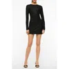 Staud Paradise Mini Dress In Black