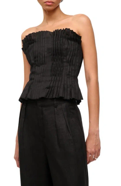 Staud Parma Top Black