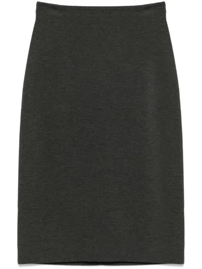 Staud Pascale Skirt In Grey