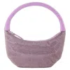 Staud Pepper Crystal-embellished Tote Bag In Purple