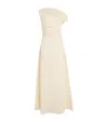 Staud Maxi Phare Cotton Poplin Maxi Dress In Yellow