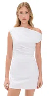 Staud Minikleid Phare Aus Baumwolle In White