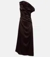 Staud Phare Silk-blend Satin Cocktail Dress