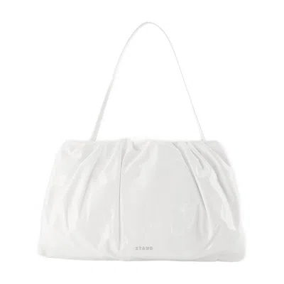 Staud Phoebe Bag  Leather White