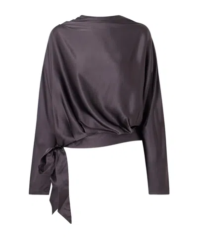 Staud Phoebe Shirt In Purple