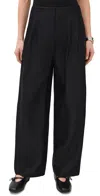 Staud Pierre Pants Black In Black