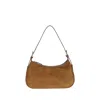 Staud Adjustable Pine Shoulder Bag With Suede Finish