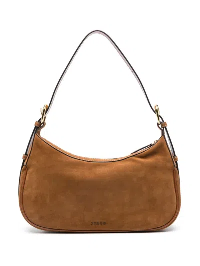 Staud Pine Shoulder Bag In Brown