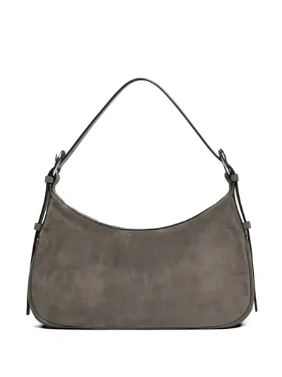 Staud Pine Shoulder Bag In Gray