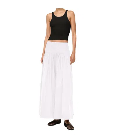 Staud Women's Procida Skirt In White