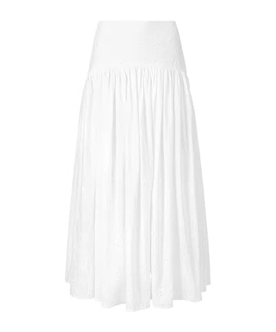 STAUD PLEATED SKIRT