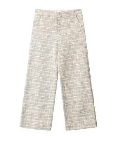 Staud Pocket Casual Pants In White