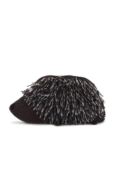 Staud Porcupine Clutch In Black Multi
