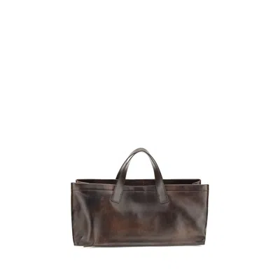 Staud Port Tote Bag In Brown