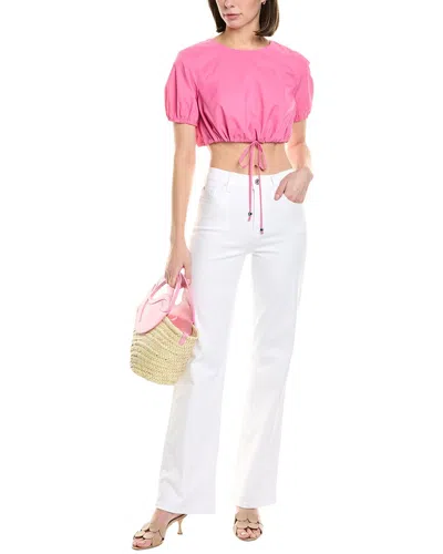 Staud Prato Top In Pink