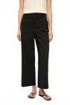 Staud Prince Cropped Pant In Black In Black