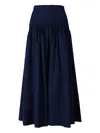 Staud Navy Procida Maxi Skirt