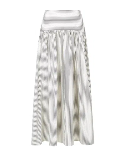 Staud Procida Skirt In White