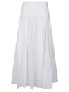 Staud Women's Procida Skirt In White