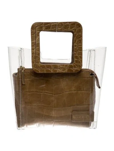 Pre-owned Staud Pvc Top Handle Bag