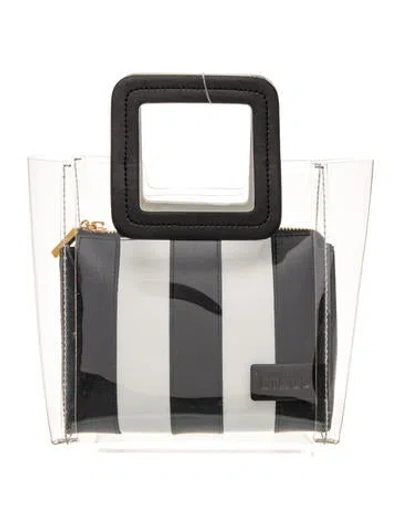 Pre-owned Staud Pvc Top Handle Bag In White