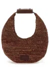 Staud Raffia "moon" Bag