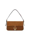 Staud Shoulder Bag With Adjustable Strap And Gold-tone Hardware