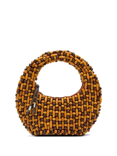 STAUD REEF BEADED TOTE BAG