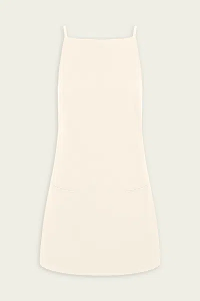 Staud Rhythm Mini Dress In Ecru In Neutral