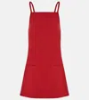 Staud Rhythm Minidress In Red