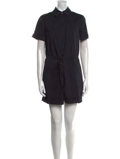Pre-owned Staud Romper In Black