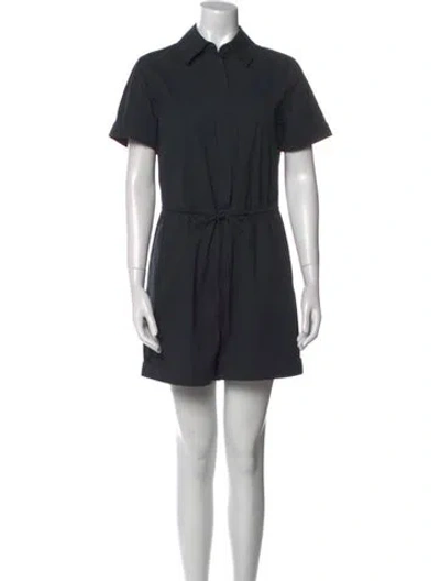 Pre-owned Staud Romper In Black