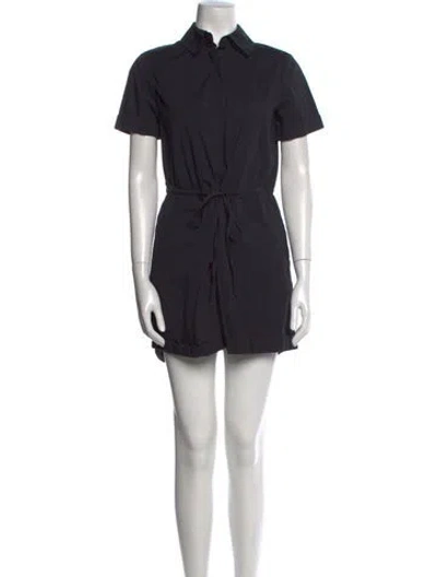 Pre-owned Staud Romper In Blue