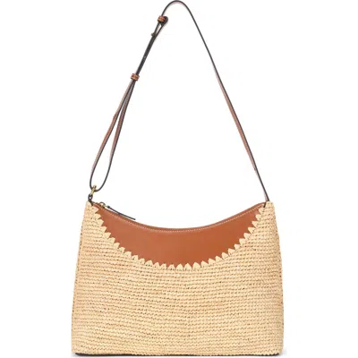 Staud Rowey Shoulder Bag In Brown