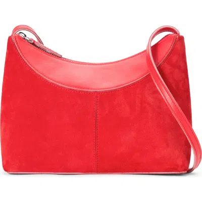 Staud Rowey Shoulder Bag In Red