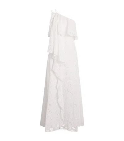 STAUD RUFFLED ISA MAXI DRESS