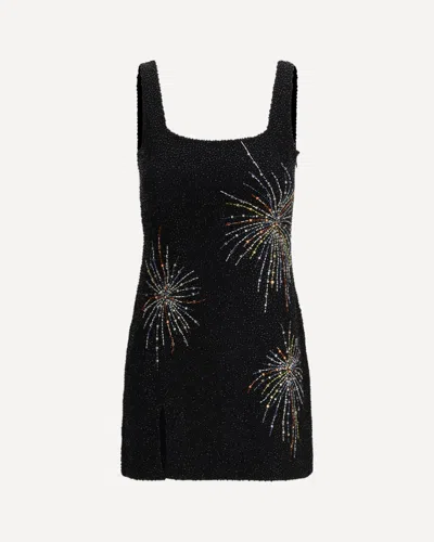 STAUD SABLE DRESS FIREWORK