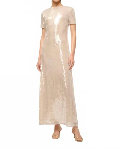 Staud Safi Dress In Moon In Neutral