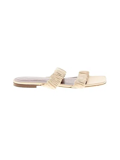 Pre-owned Staud Sandals In Ivory
