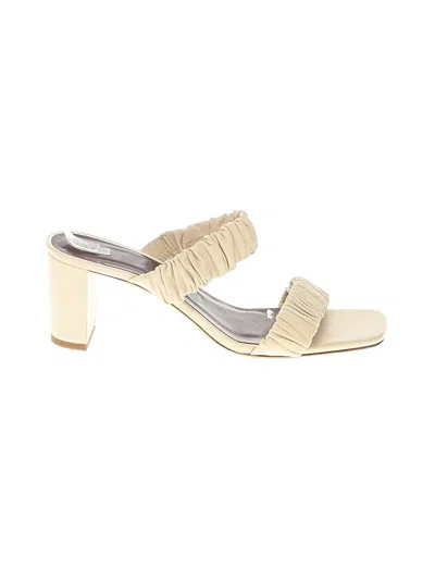 Pre-owned Staud Sandals In White