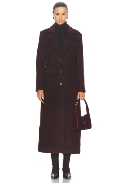 Staud Sanza Coat In Bark