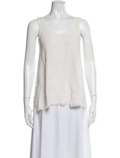 Pre-owned Staud Scoop Neck Sleeveless Top In Pink