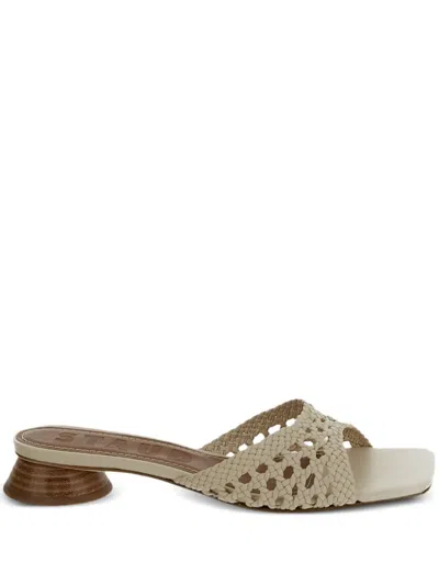 Staud Sculptural Low Heel Sandals