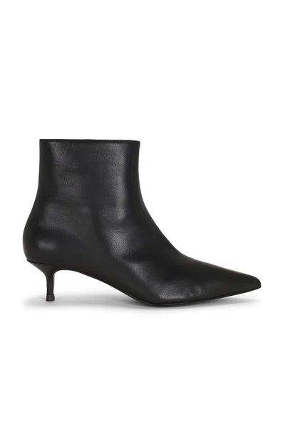 Staud Sebastian Kitten Heel Ankle Boot In Black