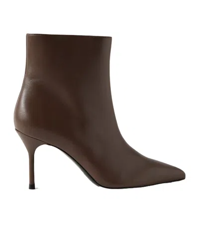 Staud Sebastian Leather Ankle Boots