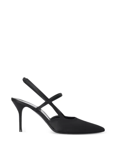 Staud Sebastian Slingback Pumps In Black